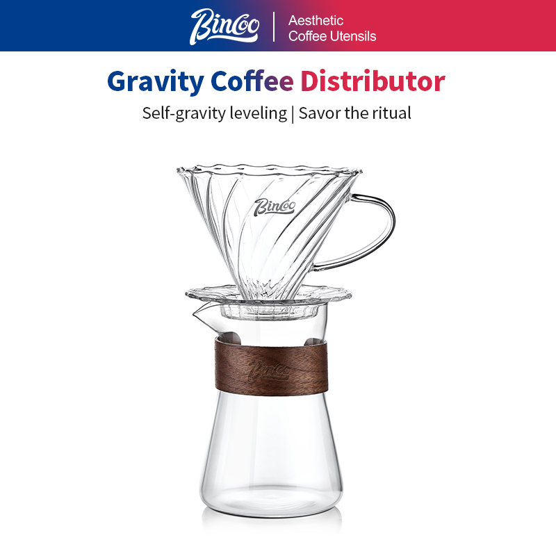 Coffee Equipment Pour Over - Zestaw do kawy przelewowej Bincoo, filtr