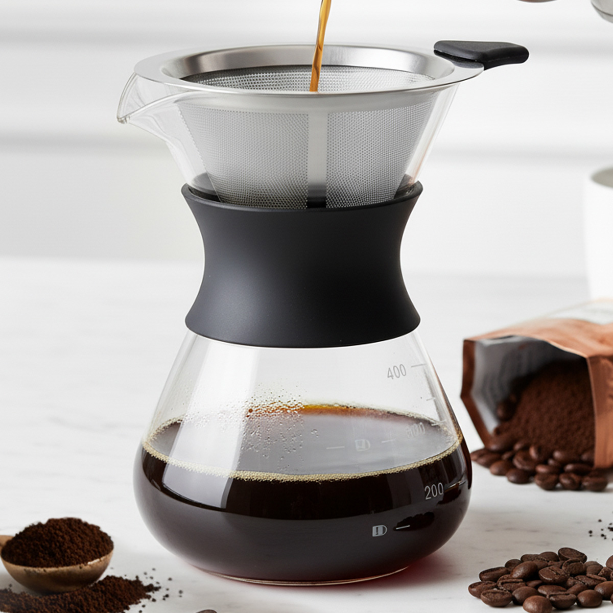 Coffee Equipment Pour Over - Ekspres do kawy przelewowej Leeseph z