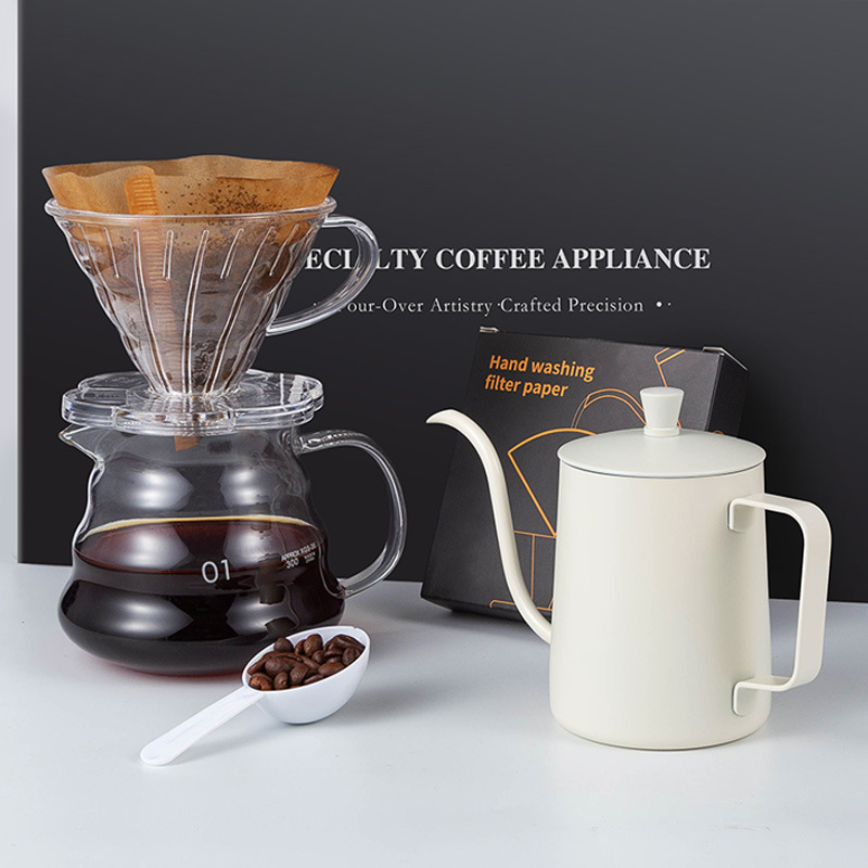 Coffee Equipment Pour Over - Nowoczesny zestaw do parzenia kawy w