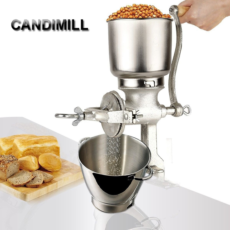 Coffee Grinder Burr Flat - CANDIMILL Wielofunkcyjna Mała Ręczna Młynek do