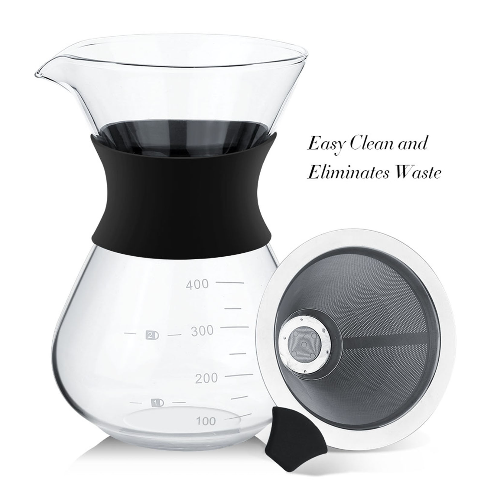 Coffee Equipment Pour Over - 400 ml ręczny ekspres do kawy
