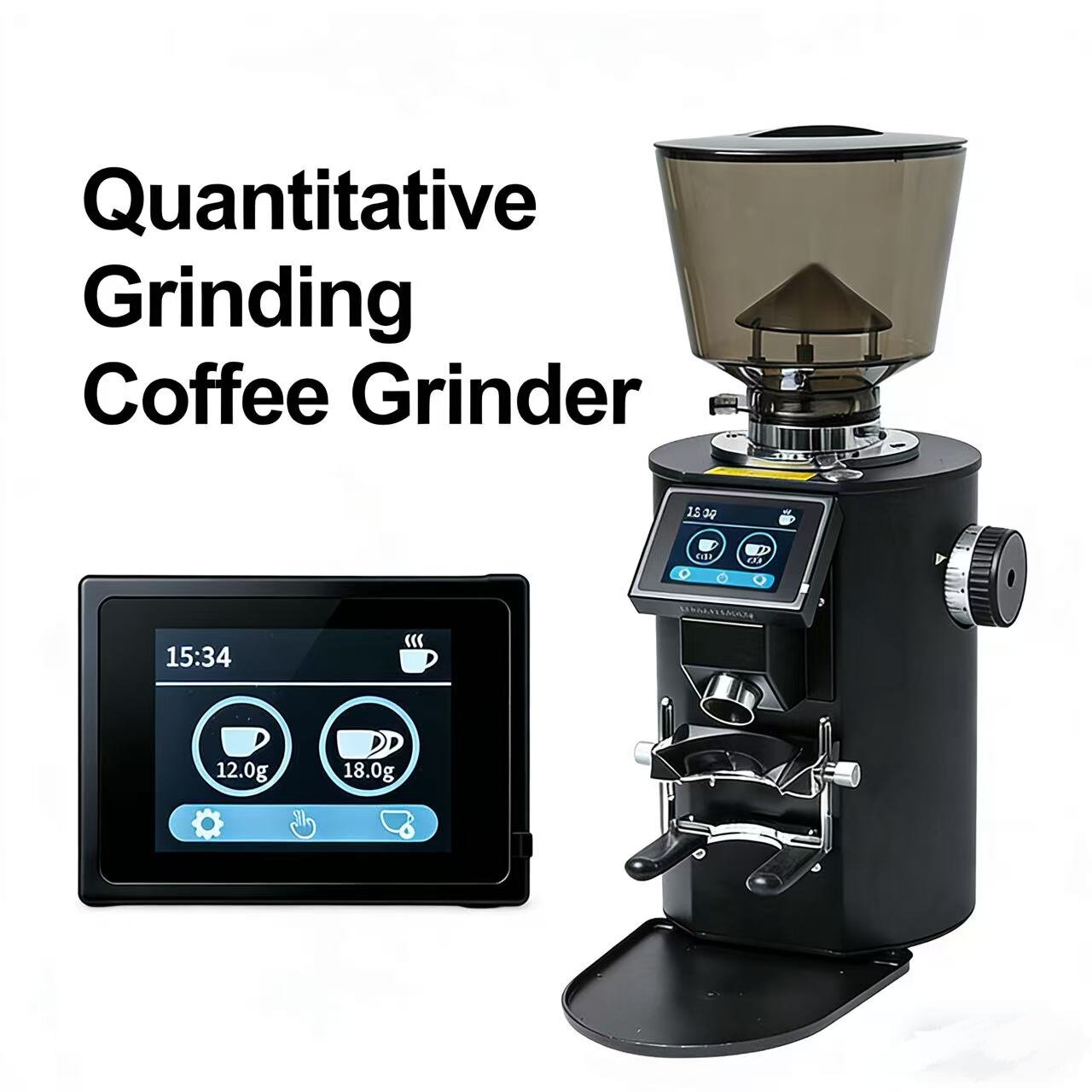Profesjonalny komercyjny młyne – Coffee Grinder Burr Flat recenzja i cena