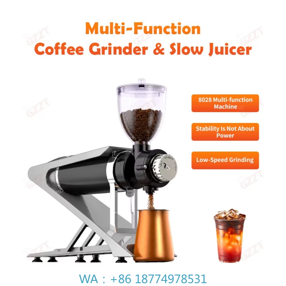 Niskobrotowy wyciskarka wolnoo – Coffee Grinder Burr Flat recenzja i cena
