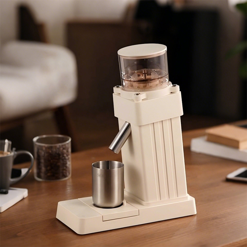 Młynek do kawy z miarką, 60 re – Coffee Grinder Burr Flat recenzja i cena
