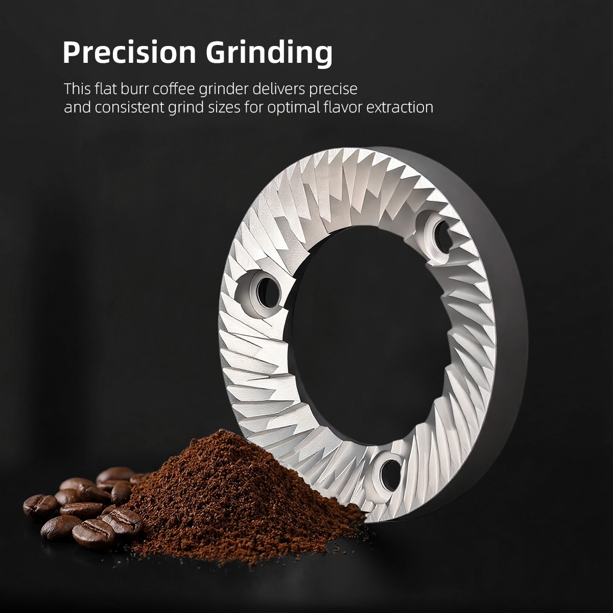 2 SZT. Żarna do mielenia kawy  – Coffee Grinder Burr Flat recenzja i cena