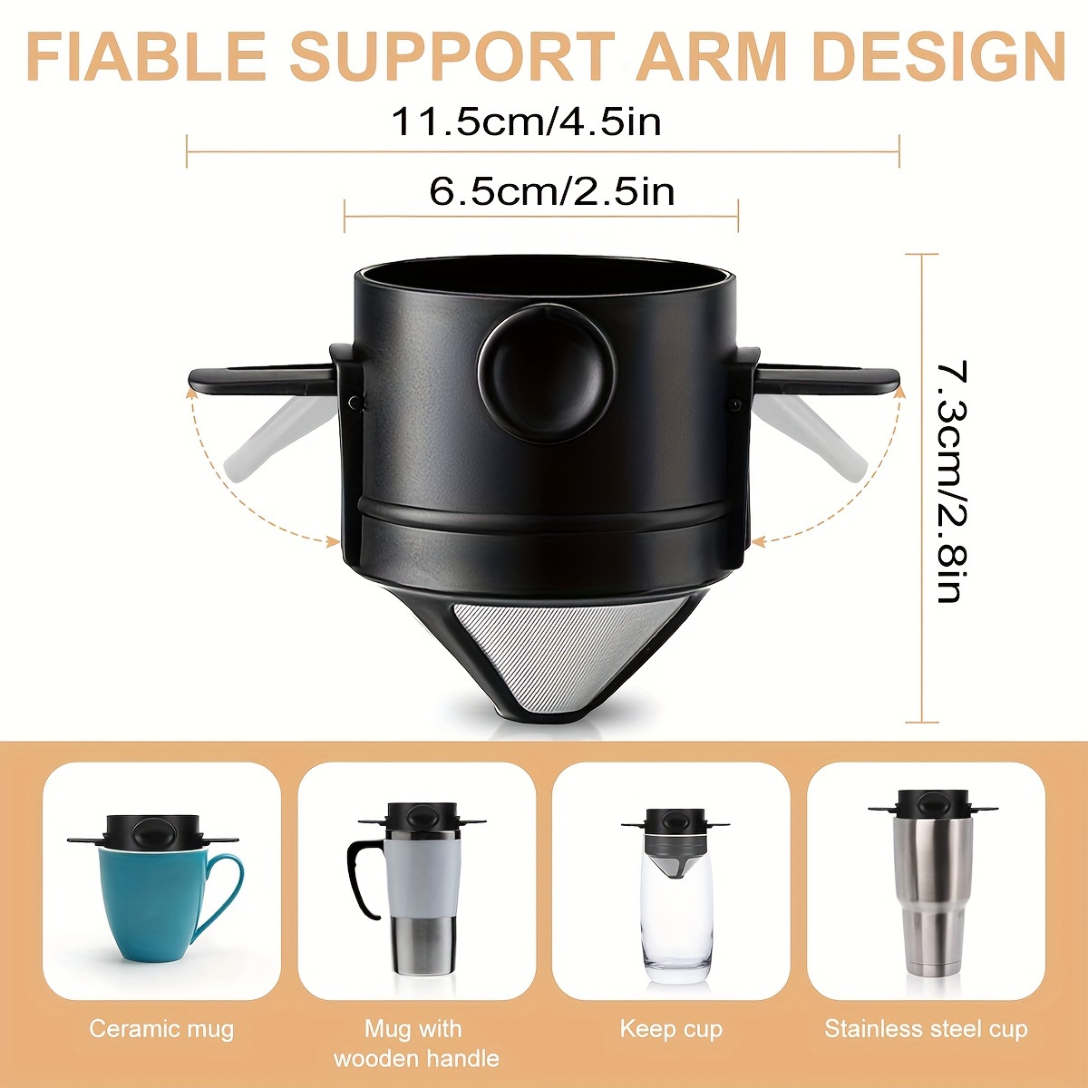 Kubek z filtrem do kawy Przeno – Coffee Equipment Pour Over recenzja i cena